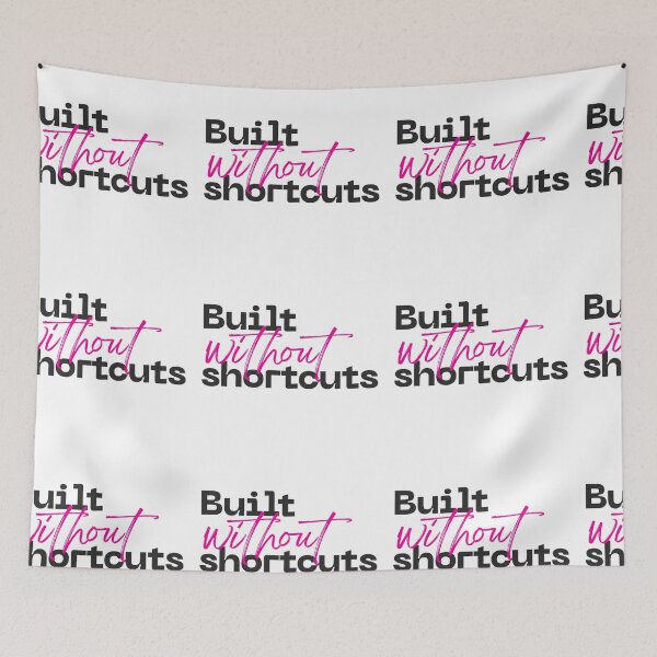 Item preview, Built Without Shortcuts – Discipline and Long Term Mindset Design designed and sold by AXIS-EQUILIBRIO.