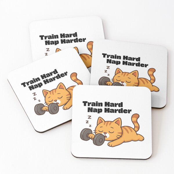 Item preview, Train Hard. Nap Harder. designed and sold by TheFineShirt.