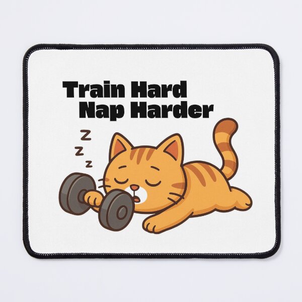 Item preview, Train Hard. Nap Harder. designed and sold by TheFineShirt.