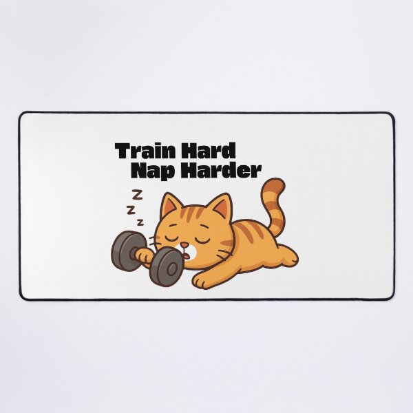 Item preview, Train Hard. Nap Harder. designed and sold by TheFineShirt.