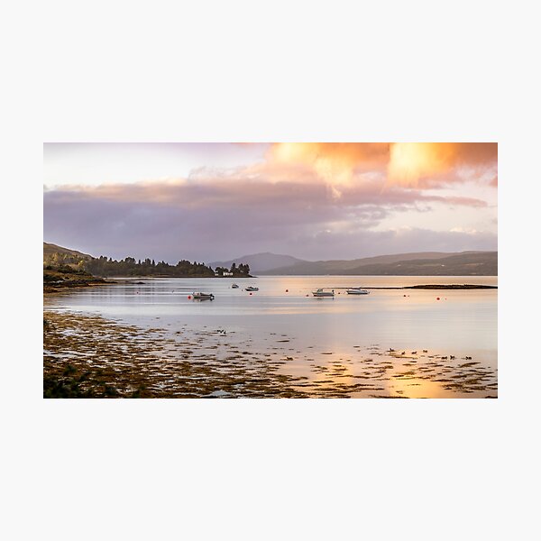 Item preview, Salen Bay Sunset designed and sold by Viv Thompson Photography .
