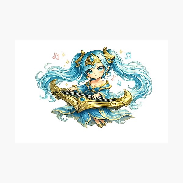 Item preview, SONA - Chibi Legends designed and sold by RogueDrip.
