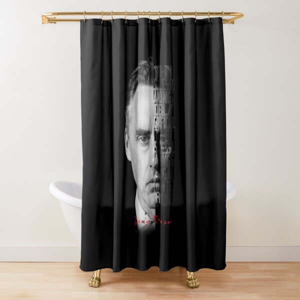 Item preview, Jordan Peterson Black and White Typography Portrait – Split Face Motivational Poster designed and sold by Enea Kelo.