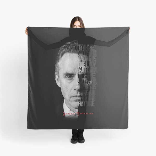 Item preview, Jordan Peterson Black and White Typography Portrait – Split Face Motivational Poster designed and sold by Enea Kelo.