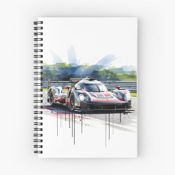 Item preview, Porsche 919 Hybrid Watercolor Illustration Le Mans Endurance Race Car Art designed and sold by Motorline44.
