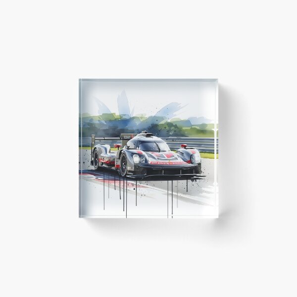 Item preview, Porsche 919 Hybrid Watercolor Illustration Le Mans Endurance Race Car Art designed and sold by Motorline44.