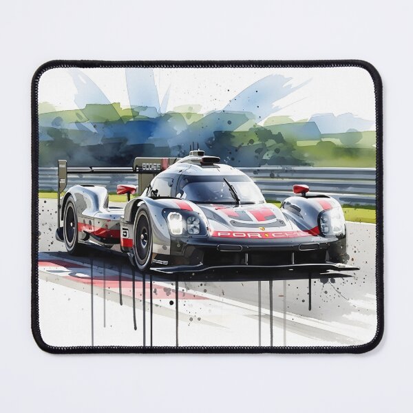 Item preview, Porsche 919 Hybrid Watercolor Illustration Le Mans Endurance Race Car Art designed and sold by Motorline44.
