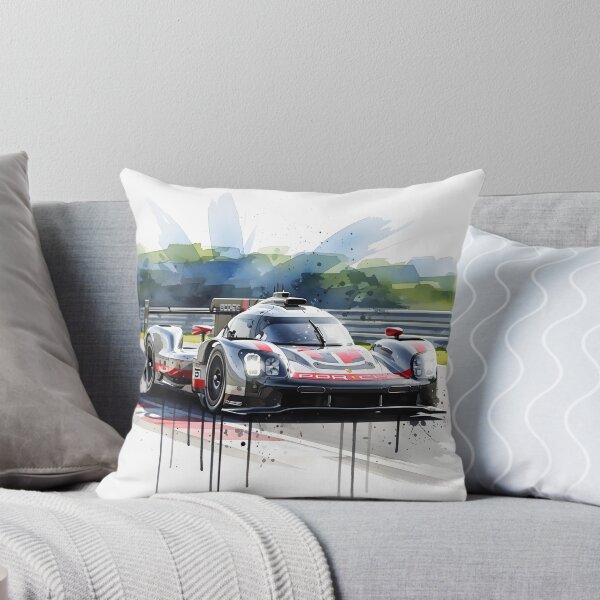 Item preview, Porsche 919 Hybrid Watercolor Illustration Le Mans Endurance Race Car Art designed and sold by Motorline44.