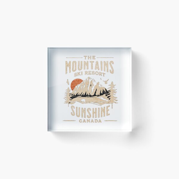 Item preview, Ski Resort Sunshine  designed and sold by TheEndDesign.