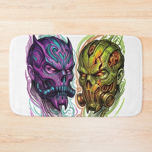 Item preview, Robot face designed and sold by PP&RAINBOW SHOP.