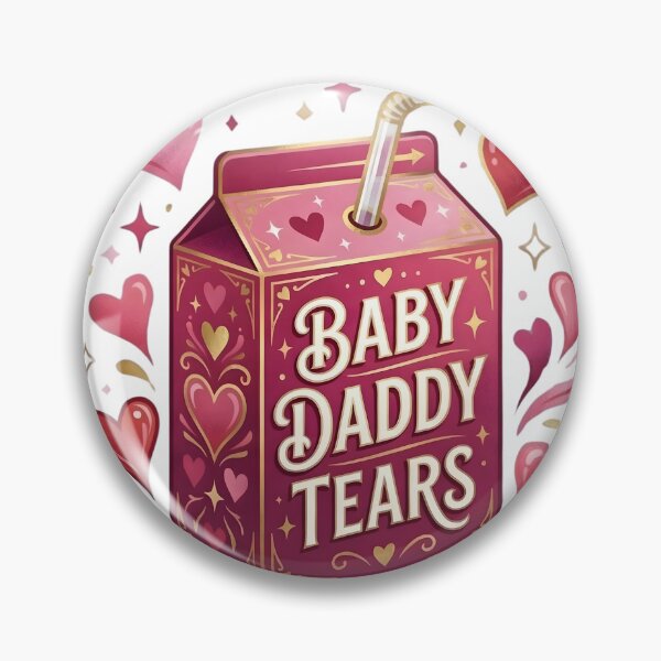 Item preview, Baby Daddy Tears Love Heart  designed and sold by VGAfanatic.