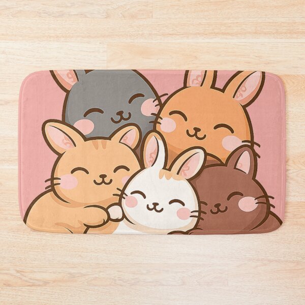 Item preview, Sweet Cuddling Rabbits designed and sold by iamdesigns14.