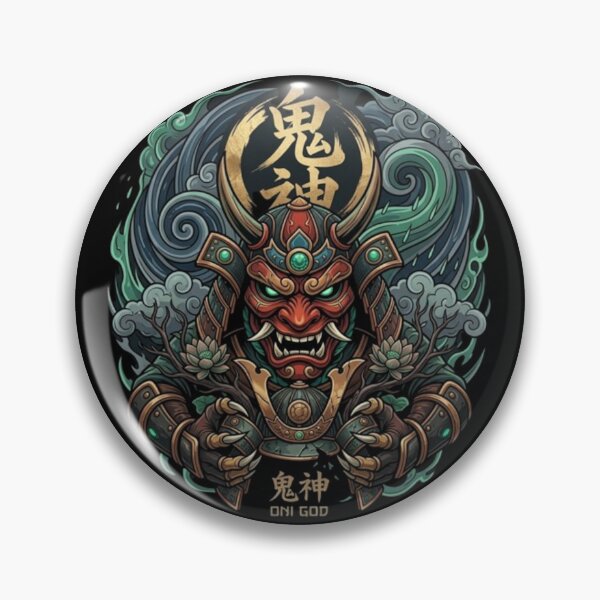 Item preview, Oni God – Japanese Mythical Warrior designed and sold by Dogandesighn.