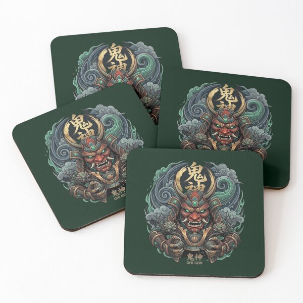 Item preview, Oni God – Japanese Mythical Warrior designed and sold by Dogandesighn.
