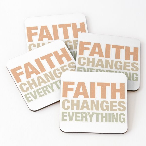 Item preview, Faith Changes Everything Christian Art designed and sold by Sunniz.