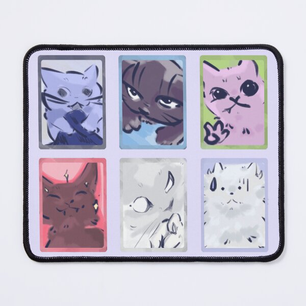 Item preview, Feline friends and their dog bestie designed and sold by Sakuradochi.