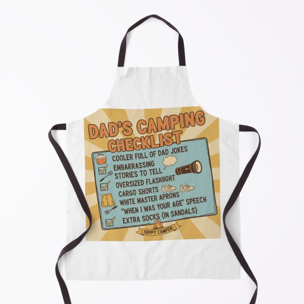 Item preview, Dads Camping Checklist designed and sold by BeastandBanshiLLC.