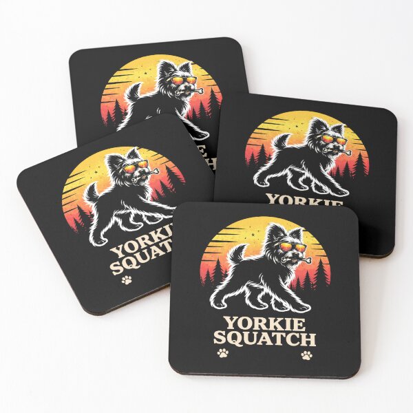 Item preview, Yorkie Squatch – Funny Yorkshire Terrier Bigfoot Dog Design, Sasquatch Yorkie Meme Gift for Dog Lovers designed and sold by VibeOffline Studio.