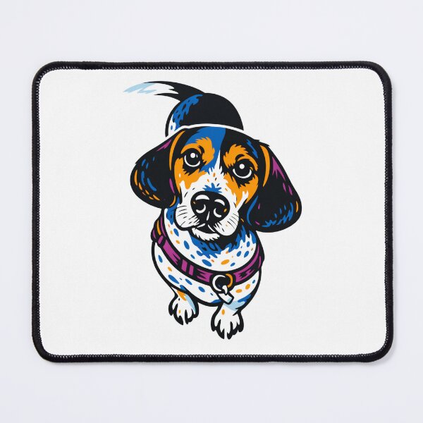 Item preview, Pop Art Dog Portrait – Colorful Comic Style Cute Dog Illustration designed and sold by WildWonderfulWear.