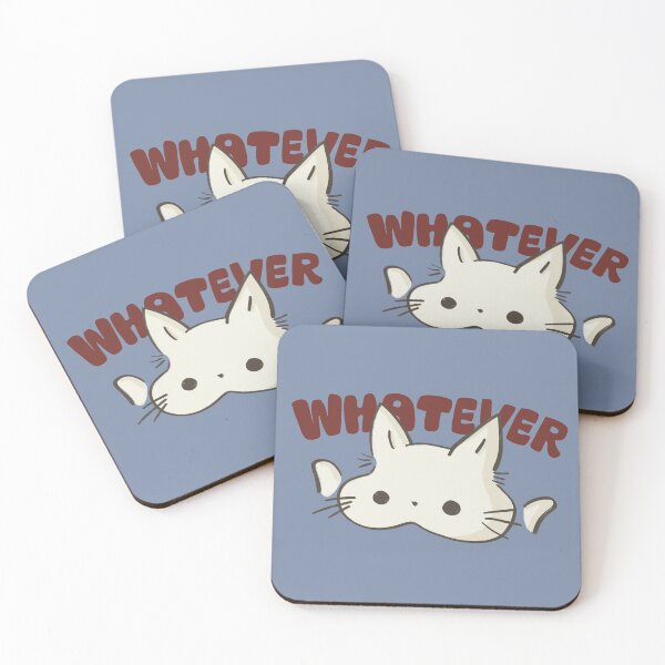 Item preview, Nonchalant Cat -Whatever ◡̈ -  designed and sold by MAMOSHOTFACTORY.
