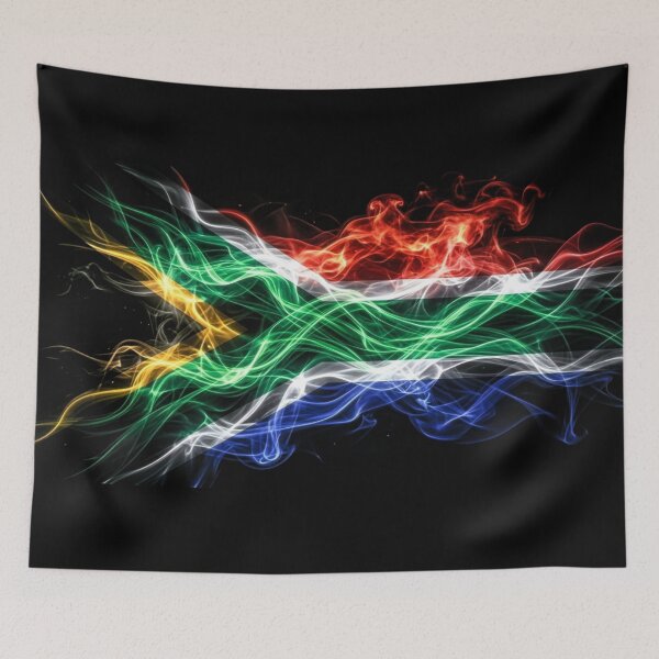 Item preview, South African Abstract Energy Flag designed and sold by FUIRY .