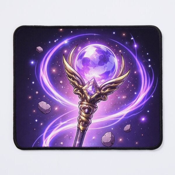Item preview, Magic Staff Poster – Fantasy Wizard Artifact designed and sold by ApGraphicDesigns.