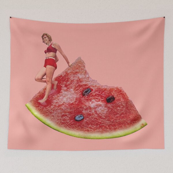 Item preview, Watermelon Slice Sunbather designed and sold by Mischief and Musings.