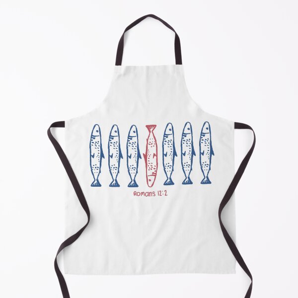 Item preview, Romans 12:2 coastal fish designed and sold by coastal collective.