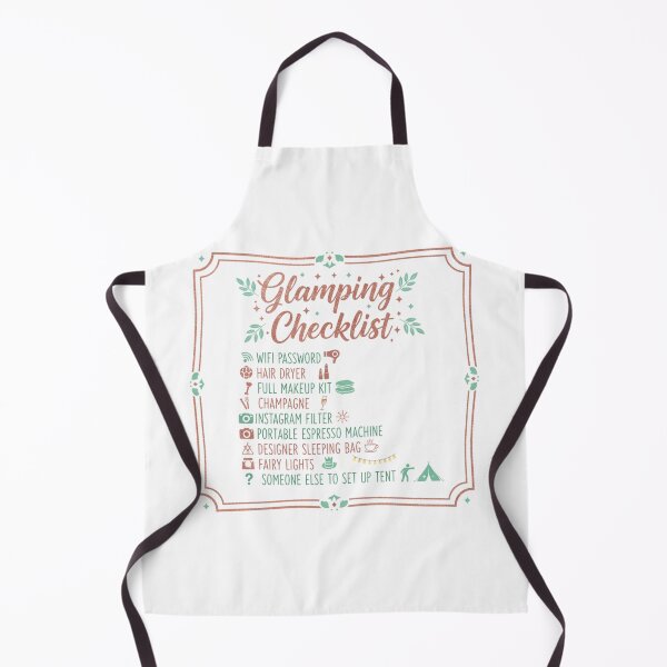 Item preview, Glamping Checklist designed and sold by BeastandBanshiLLC.