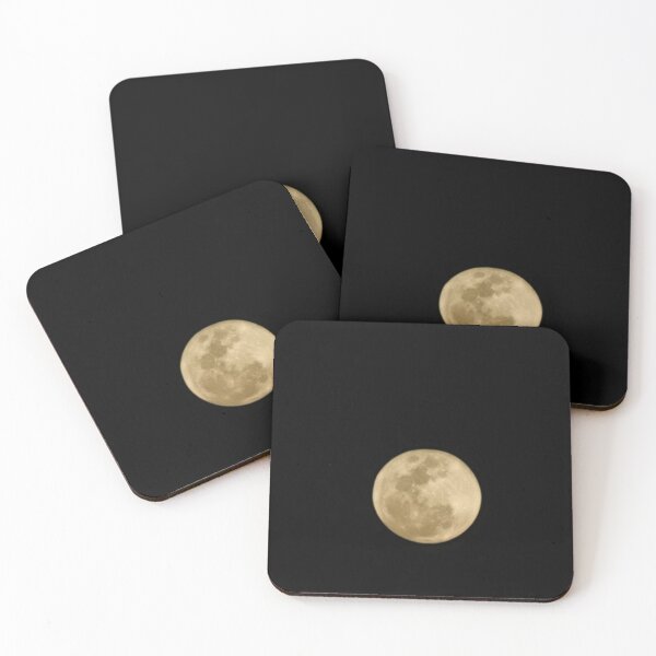 Item preview, Realistic Full Moon Aesthetic Photography designed and sold by GrimNest.