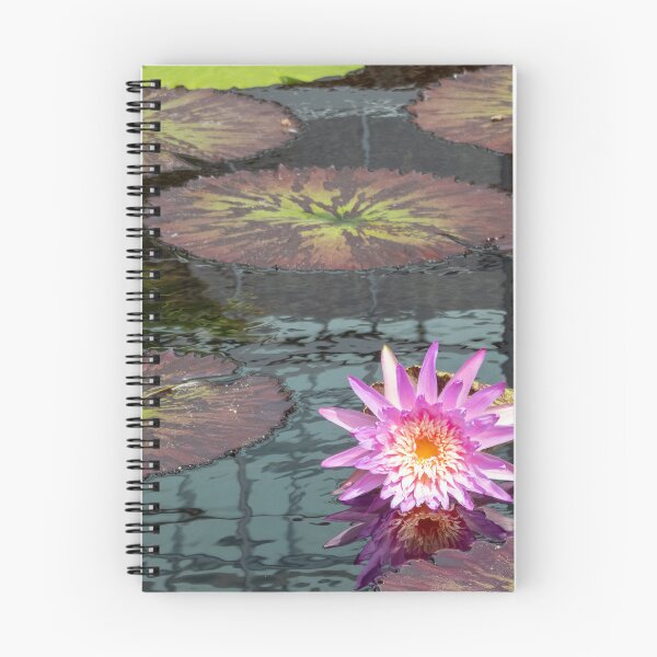 Item preview, Single violet lily on lily pond  designed and sold by Moments Like These by Chris.