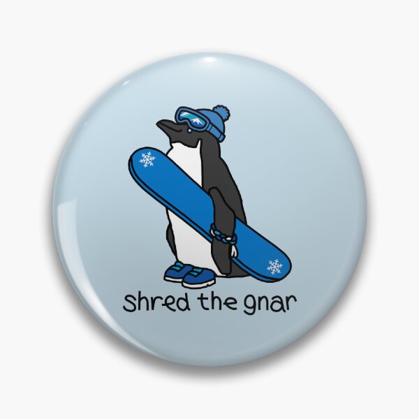 Item preview, Penguin Shred the Gnar designed and sold by ellenhenry.