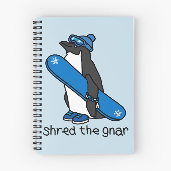 Item preview, Penguin Shred the Gnar designed and sold by ellenhenry.