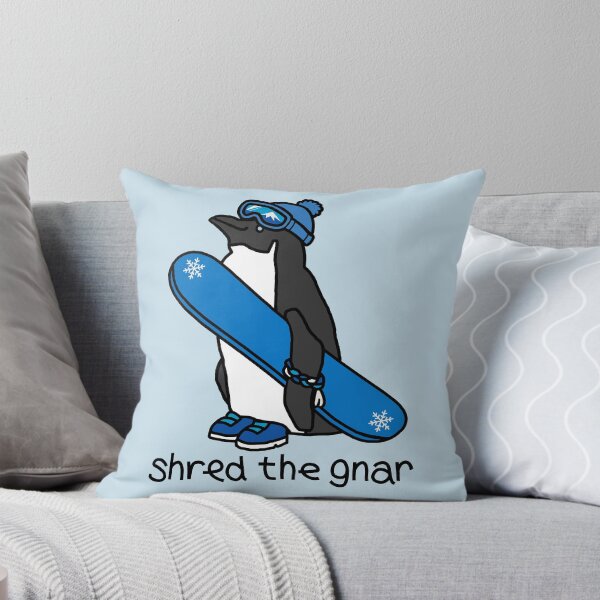 Item preview, Penguin Shred the Gnar designed and sold by ellenhenry.