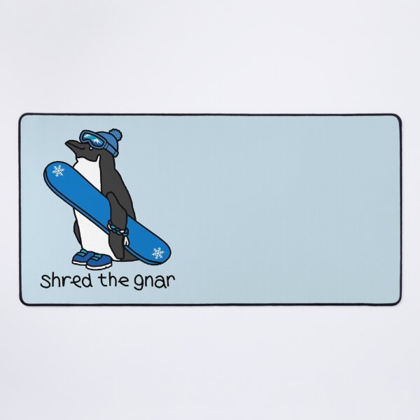 Item preview, Penguin Shred the Gnar designed and sold by ellenhenry.