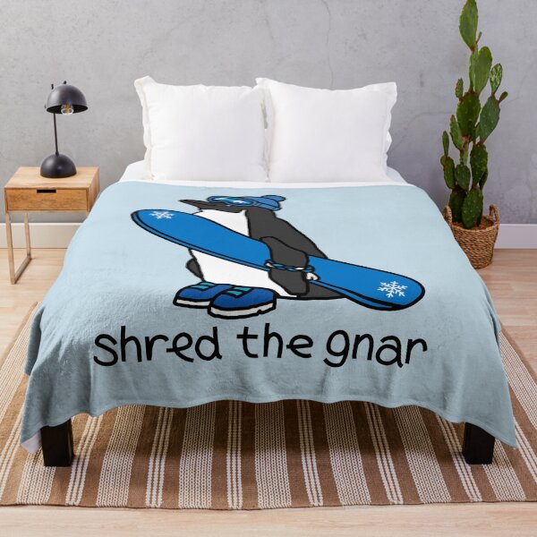 Item preview, Penguin Shred the Gnar designed and sold by ellenhenry.