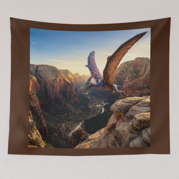 Item preview, Pterodactyl in What Is Now Zion National Park designed and sold by Tridentulus.