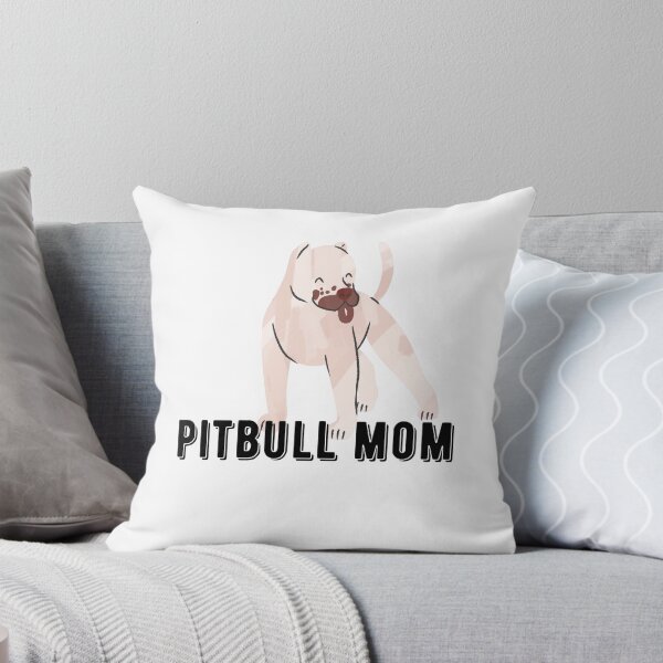 Item preview, Pitbull Mom Cute Gift For Dogs Lover designed and sold by AGreetee.
