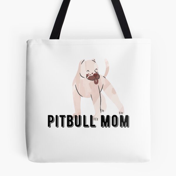 Item preview, Pitbull Mom Cute Gift For Dogs Lover designed and sold by AGreetee.
