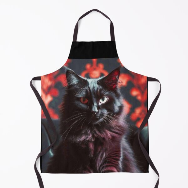 Item preview, Vampiric Aesthetic Black Cat designed and sold by MakarenaCreate.