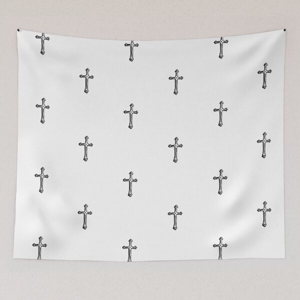 Item preview, black cross designed and sold by coastal collective.
