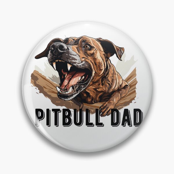 Item preview, Pitbull Dad Gift For Dog Lover designed and sold by AGreetee.