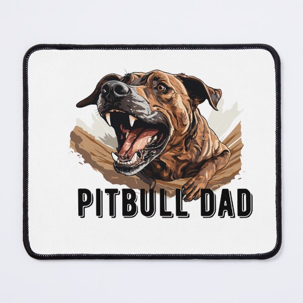 Item preview, Pitbull Dad Gift For Dog Lover designed and sold by AGreetee.