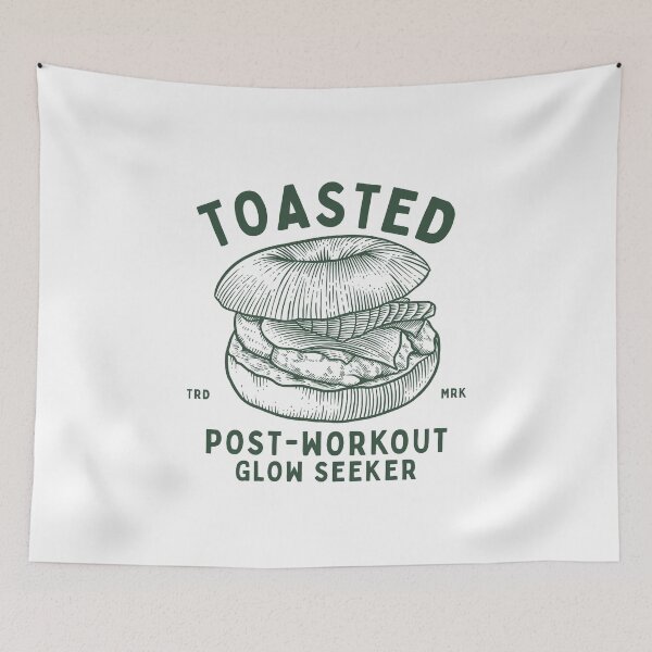 Item preview, Toasted post-workout glow seeker designed and sold by Peerless-Prime.