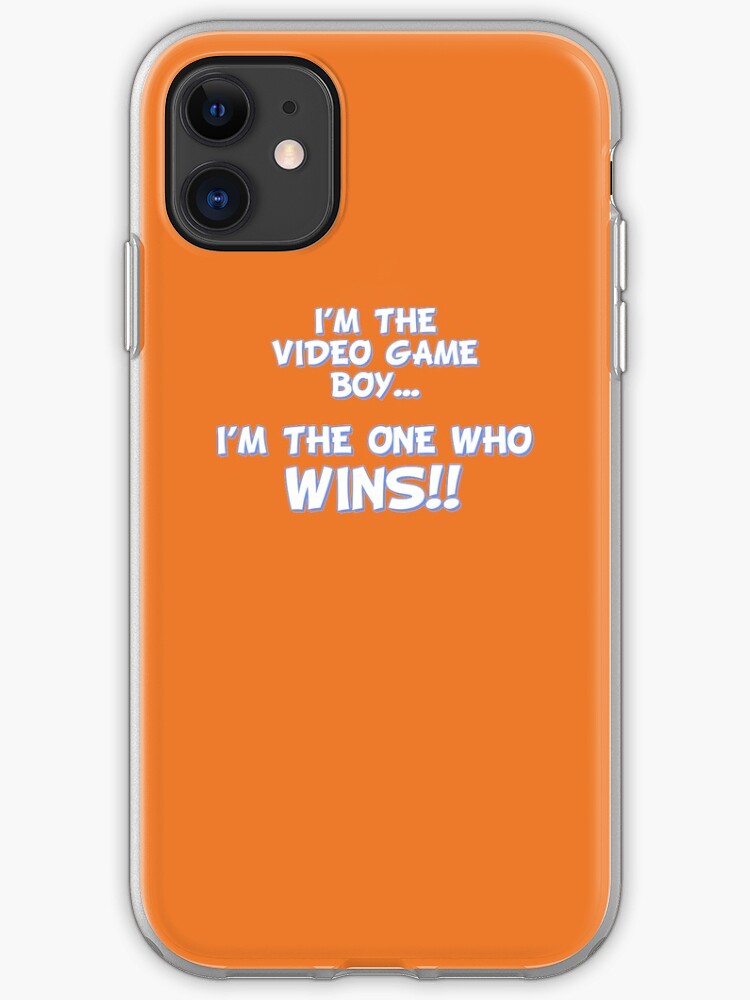 I M The Video Game Boy I M The One Who Wins Game Grumps Iphone Case Cover By Themanfromskaro Redbubble