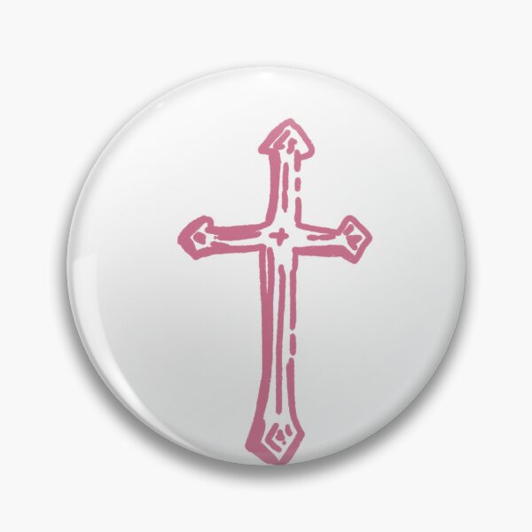 Item preview, pink cross designed and sold by coastal collective.