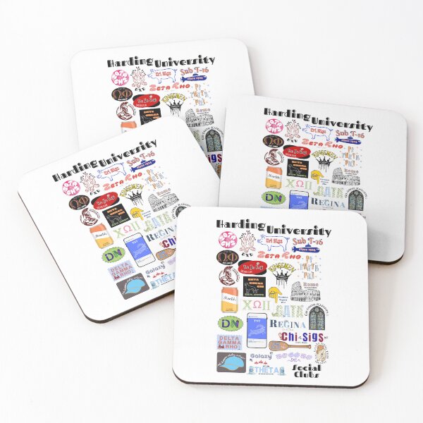 Item preview, Harding University Social Clubs Design Collage designed and sold by Ash Tree Designs.