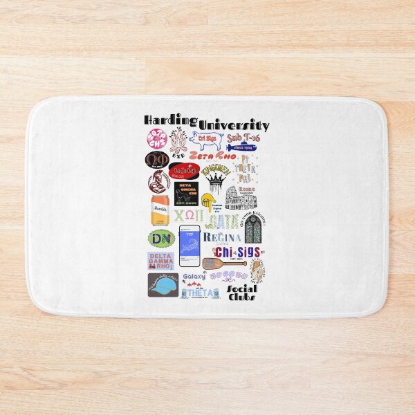 Item preview, Harding University Social Clubs Design Collage designed and sold by Ash Tree Designs.