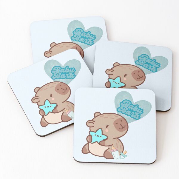 Item preview, Cute Baby Capybara Kawaii designed and sold by trelykreativ.
