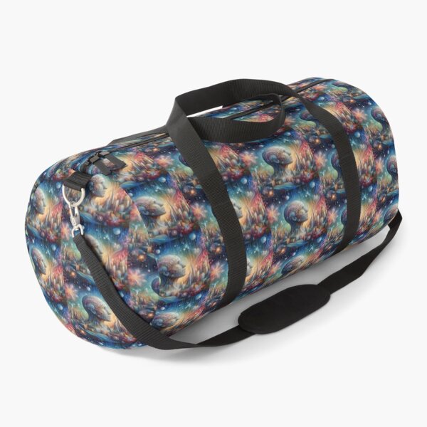Item preview, Futuristic Cyber Portrait with Cosmic Energy, Floral Elements and Vibrant Colors designed and sold by FotoworldEdel.